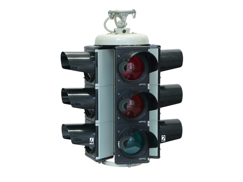 A GESIG traffic light signal transmitter: 