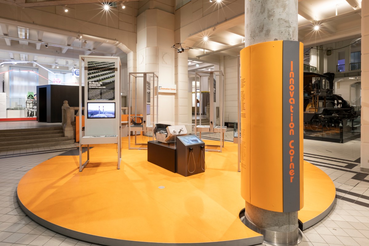 Der „Innovation Corner“ im TMW