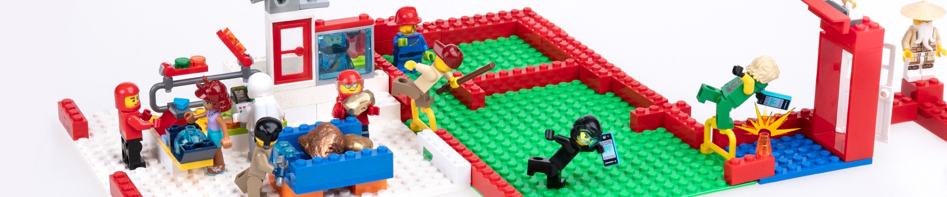 A kid's LEGO creation: A kid's LEGO creation