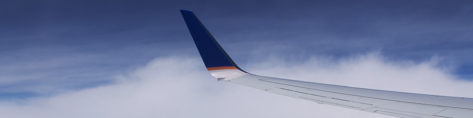 Passagierflugzeug mit Winglets