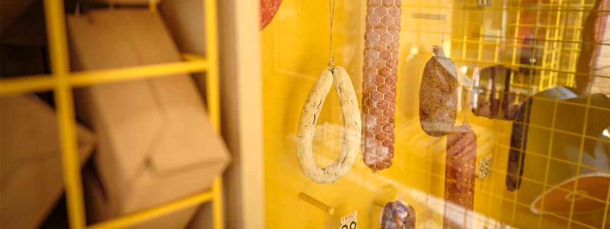 Blick in die Sonderausstellung FOODPRINTS