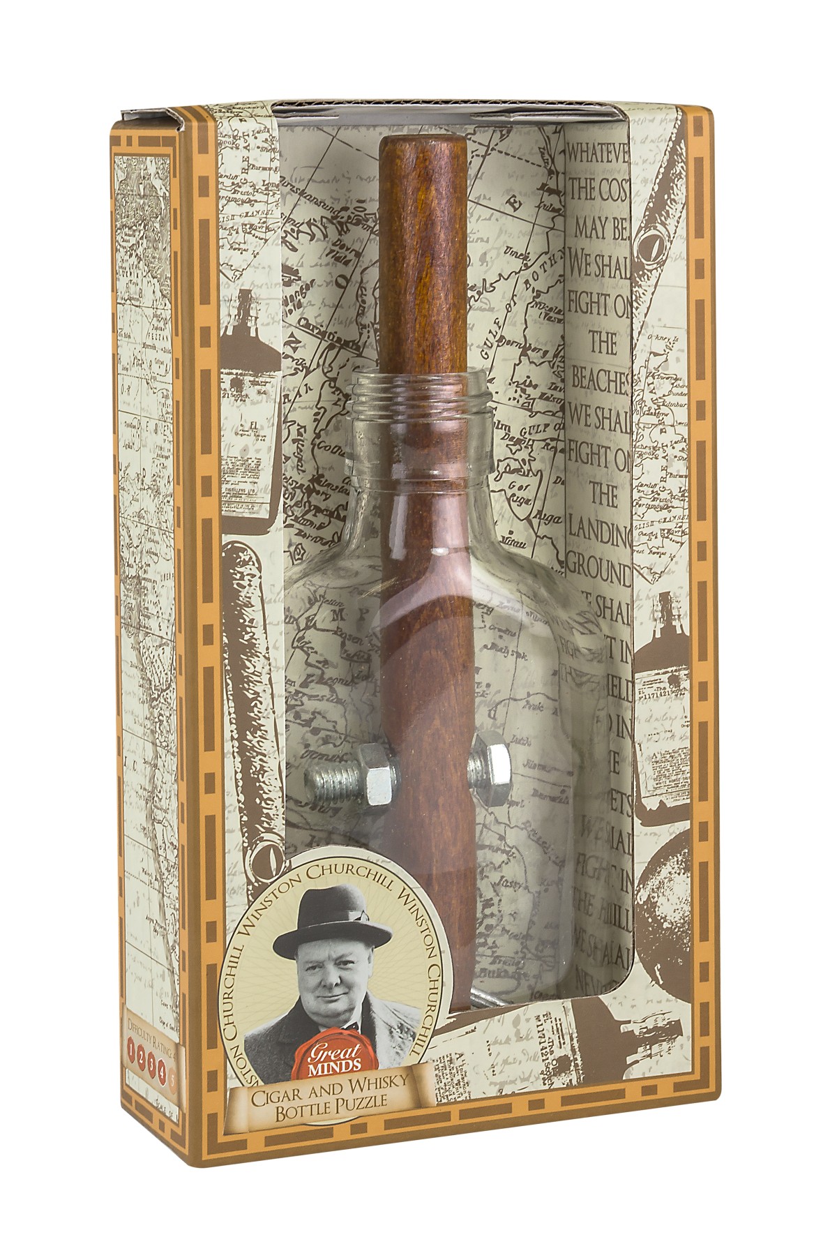 Churchill’s Whiskey Bottle