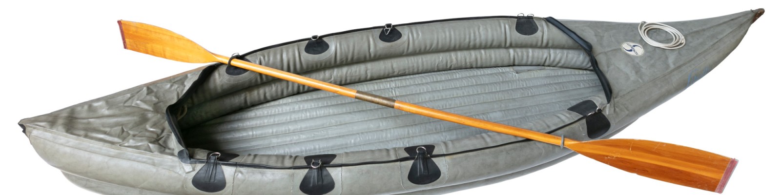 Mit Stickstoff befülltes Schlauchboot Semperit Libelle (1960)