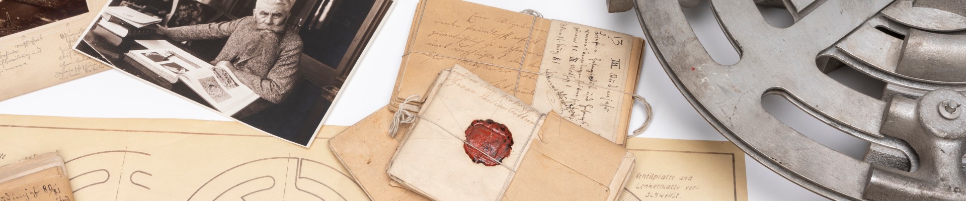 Archival documents from the estate of Hanns Hörbiger 1: 