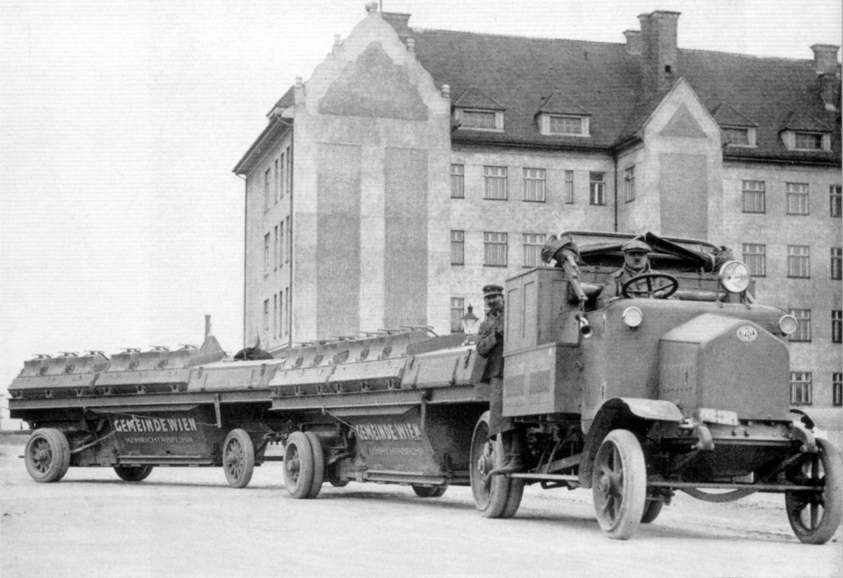 Müllsammelwagen, 1923: Müllsammelwagen, 1923