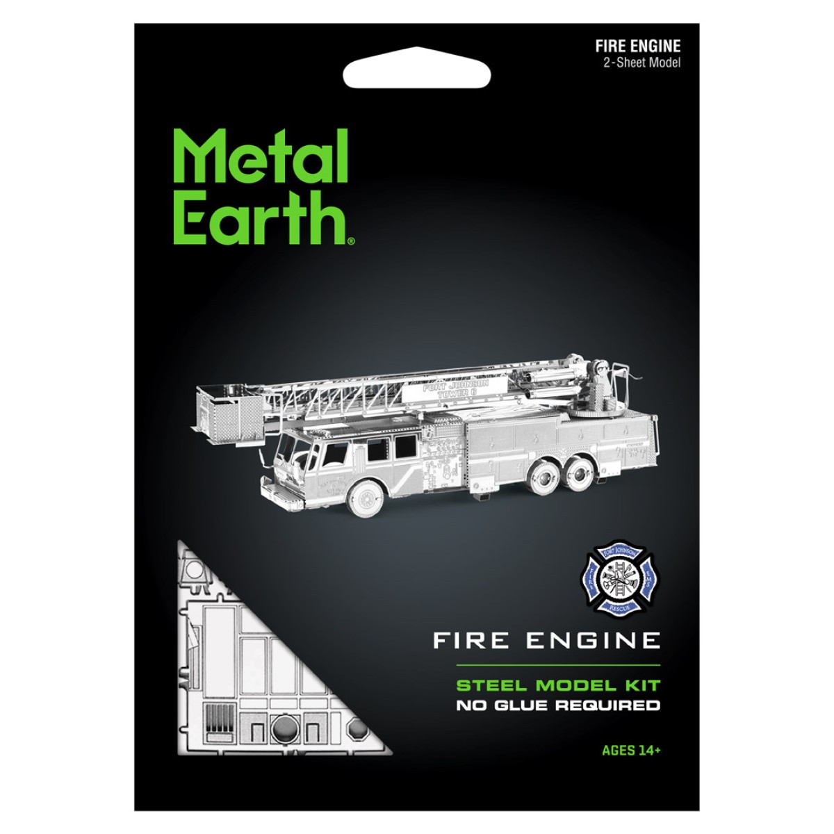 Metal Earth Feuerwehr Truck