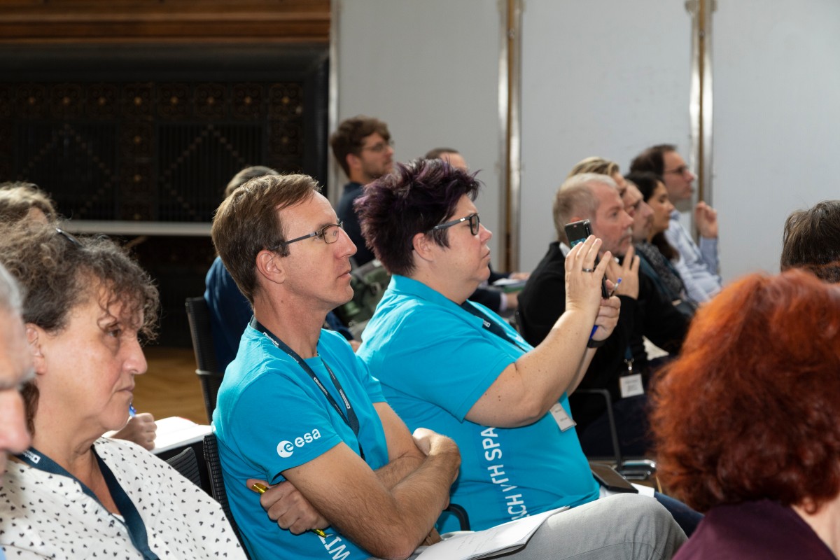 View of the event audience