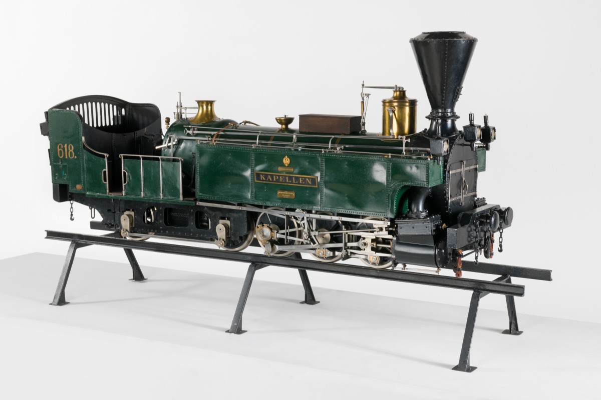 Dampflokomotive „Kapellen“, System Engerth, Modell (1905), Maßstab 1:10