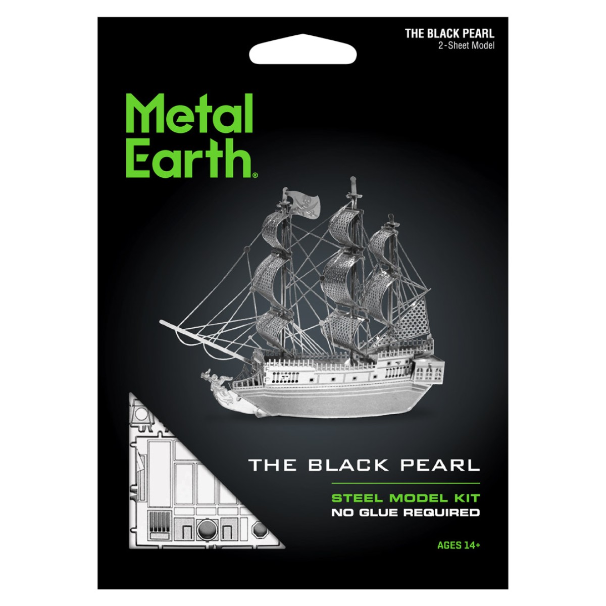 Metal Earth Black Pearl