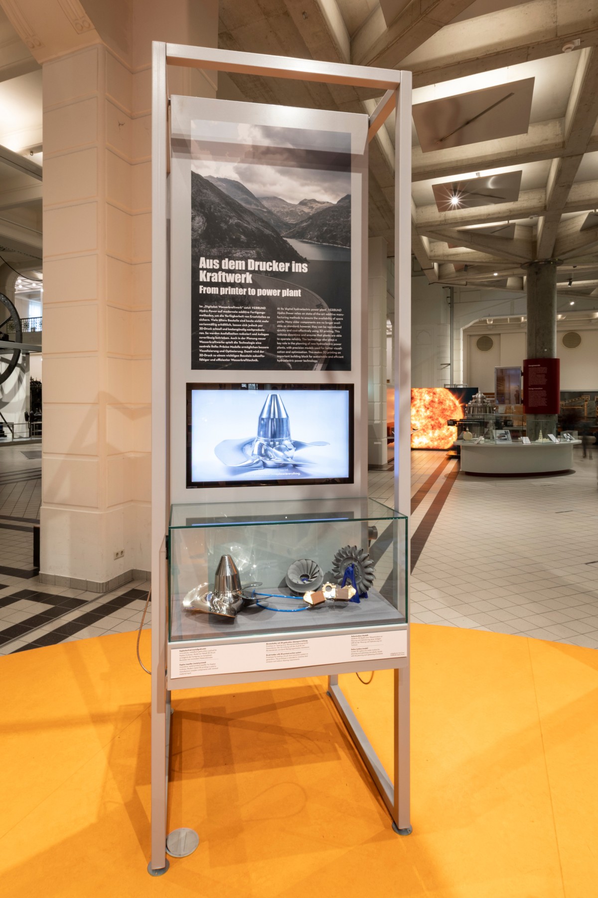 Metall-3D Druck im digitalen Wasserkraftwerk (VERBUND Hydro Power GmbH)