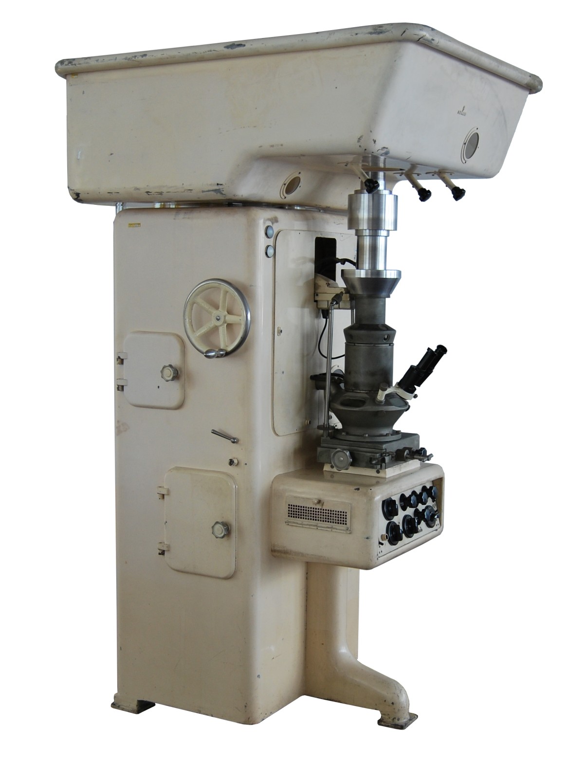 Erstes industrielles Elektronenmikroskop