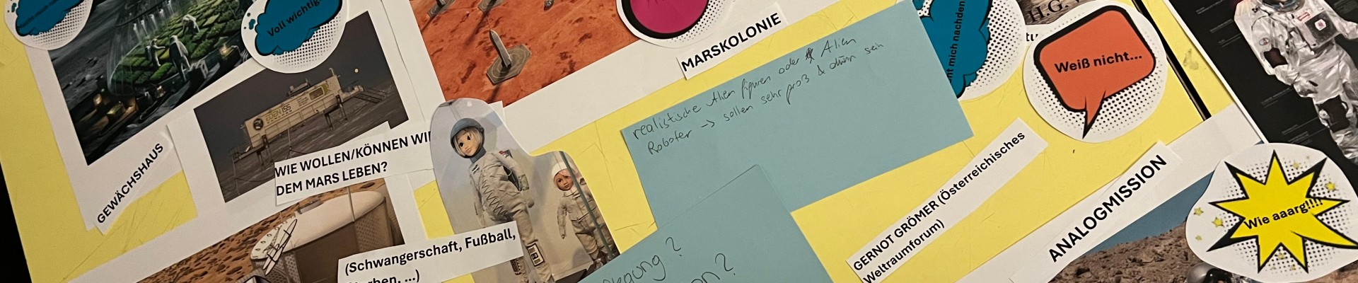 : Die „Planet Hunters“ sammeln Gedanken zu den Themen.