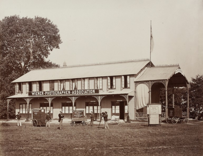 Haus der Wiener Photographen-Association, Wiener Weltausstellung 1873: Michael Frankenstein: Haus der Wiener Photographen-Association, Wiener Weltausstellung 1873