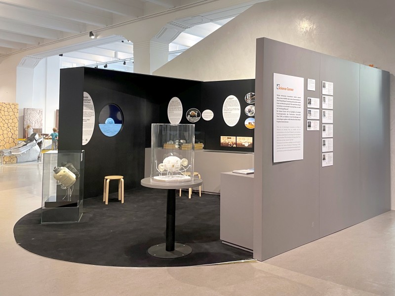 : Die Sonderausstellung über Space Architecture in der Science Corner im Technischen Museum Wien