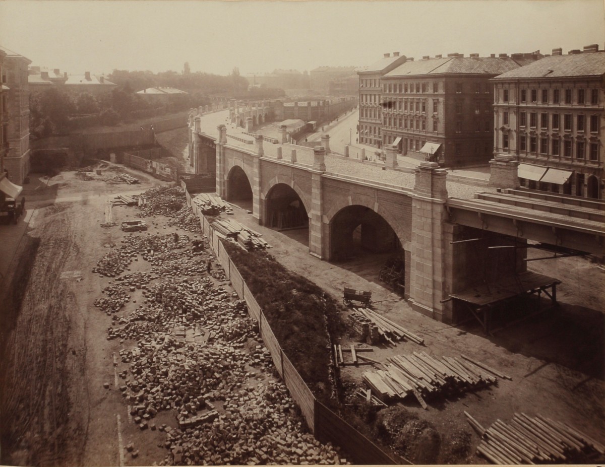 Die Gürtelbögen am Währinger Gürtel, 1897: Die Gürtelbögen am Währinger Gürtel, 1897