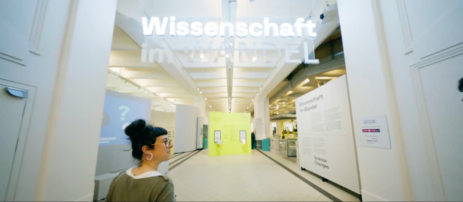 Video zur Ausstellung „Wissenschaft im Wandel“: 