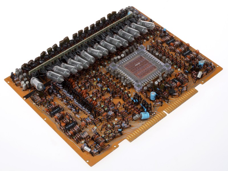 A printed circuit board: 