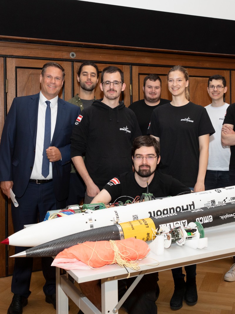 : Schenkungen des TU-Wien Space Teams 