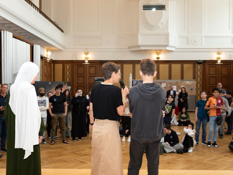 Im Festsaal des Technischen Museum Wien: Space Day – Zwischenstopp im Juni 2024