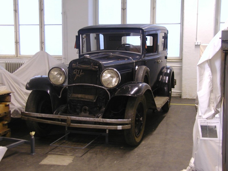 : Fiat 522C, Baujahr 1931 im Depot des Technischen Museums, 2007