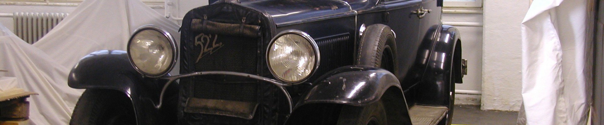 Fiat 522C, Baujahr 1931 im Depot des Technischen Museums, 2007: 