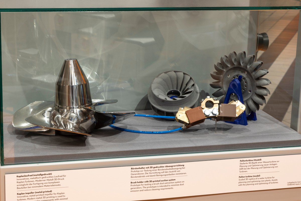 Metall-3D Druck im digitalen Wasserkraftwerk (VERBUND Hydro Power GmbH)