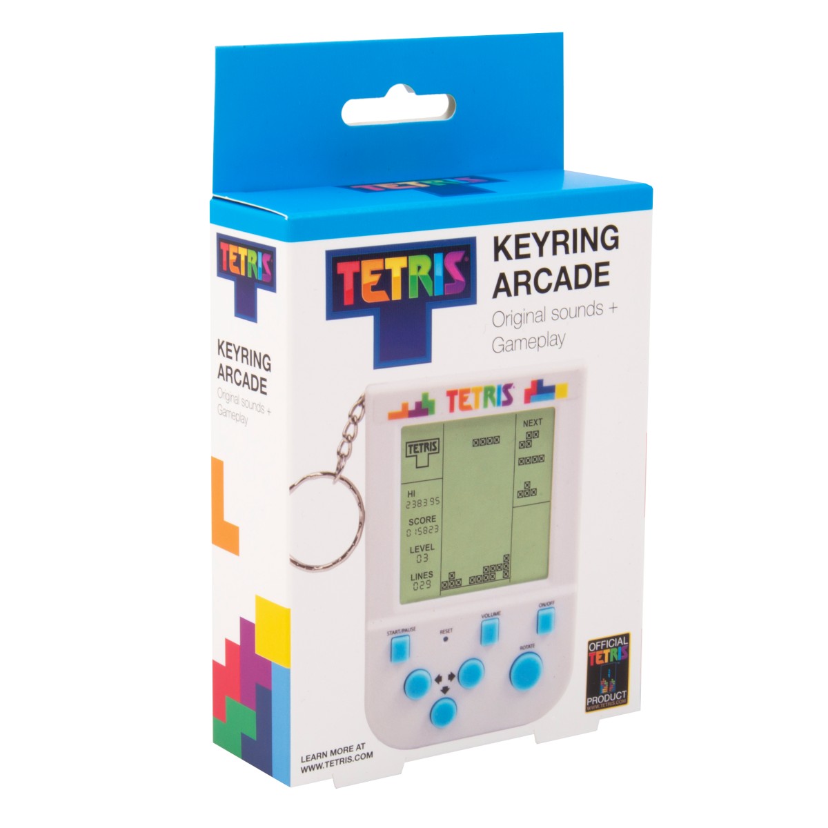 Tetris™ Arcade Schlüsselanhänger