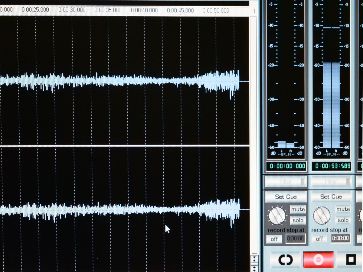 Von der Schallplattenrille zum Audiofile: Analog-Digital-Wandler (Screenshot) : Von der Schallplattenrille zum Audiofile: Analog-Digital-Wandler (Screenshot) 
