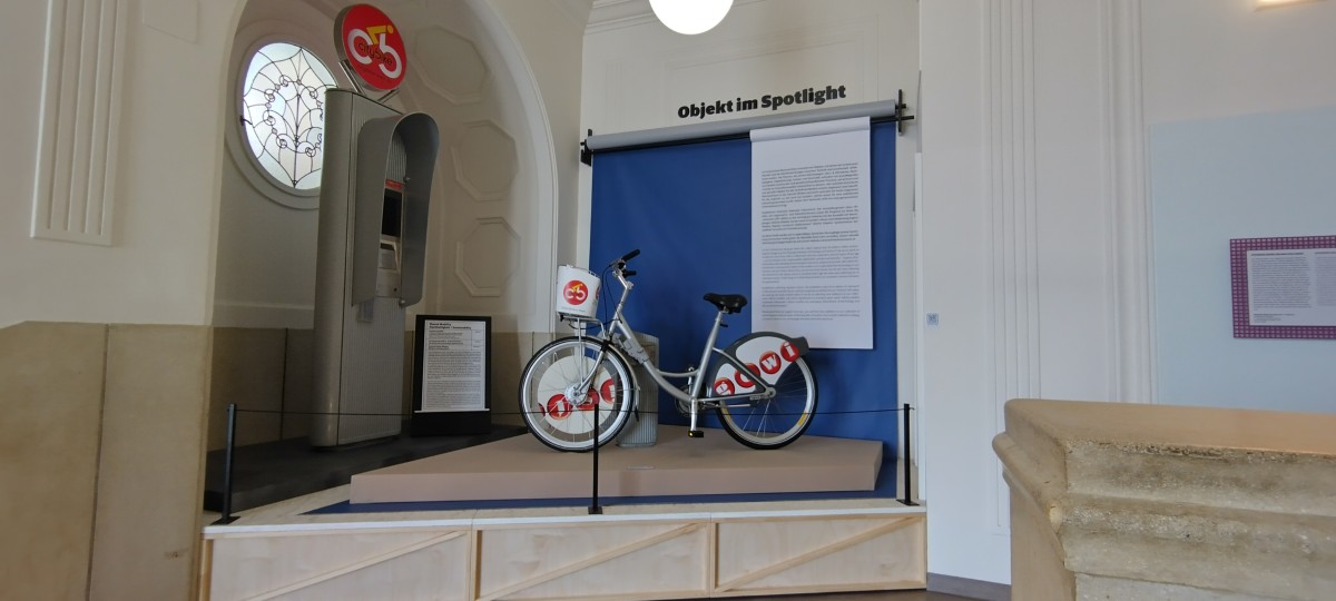 Das Wiener Citybike als „Objekt im Spotlight“ im Technischen Museum Wien: Das Wiener Citybike als „Objekt im Spotlight“ im Technischen Museum W