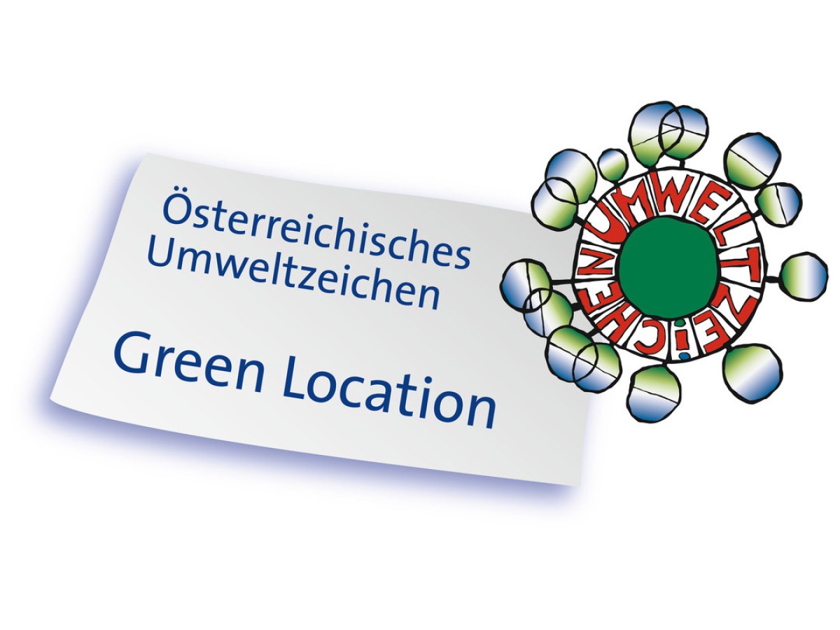 Wir tragen nicht nur das Österreichische Umweltzeichen, sondern sind nun auch als „Green Location“ zertifiziert. Dadurch können wir sowohl interne als auch externe Veranstaltungen nachhaltig als „Green Meeting“ oder „Green Event“ abhalten: Wir tragen nicht nur das Österreichische Umweltzeichen, sondern sind nun auch als „Green Location“ zertifiziert. Dadurch können wir sowohl interne als auch externe Veranstaltungen nachhaltig als „Green Meeting“ oder „Green Event“ abhalten