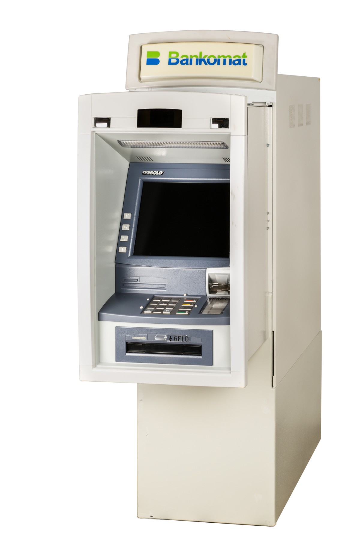 "CASH. Zur Zukunft des Bargelds": Bankomat Diebold Opteva 562, 2008