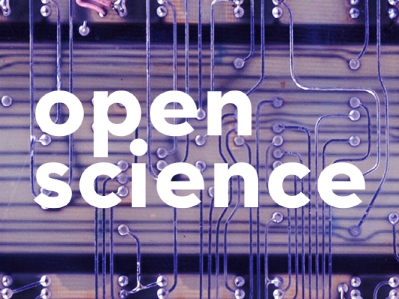 Detail of a circuit board: 