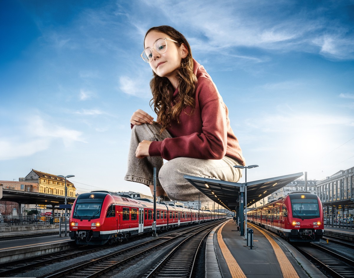 Werbesujet I zur Sonderausstellung „Im Bann der Bahn“
