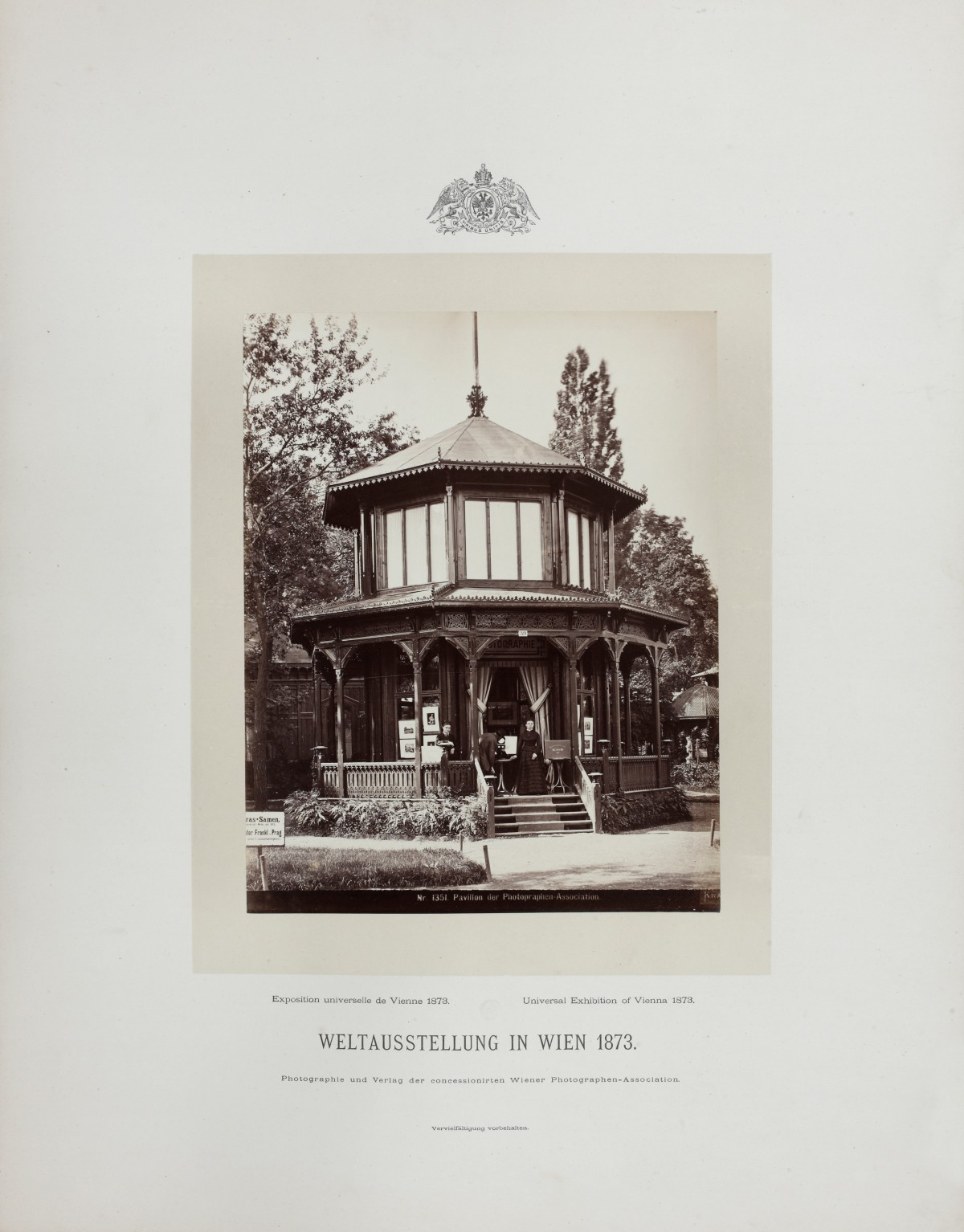 Pavillon der Photographen-Association