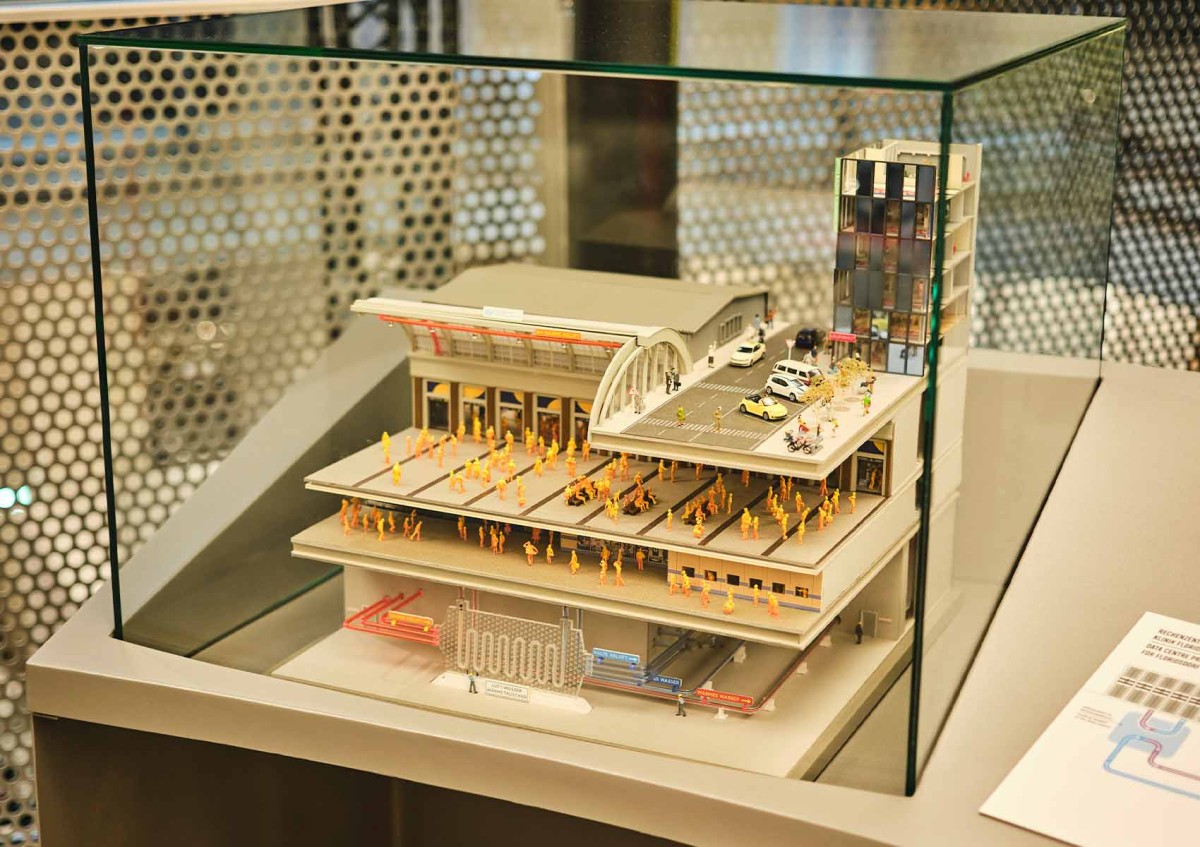 Nachbildung des schwedischen „Kungsbrohuset“ in der Ausstellung „Energiewende“: Nachbildung des schwedischen „Kungsbrohuset“ in der Ausstellung „Energiewende“