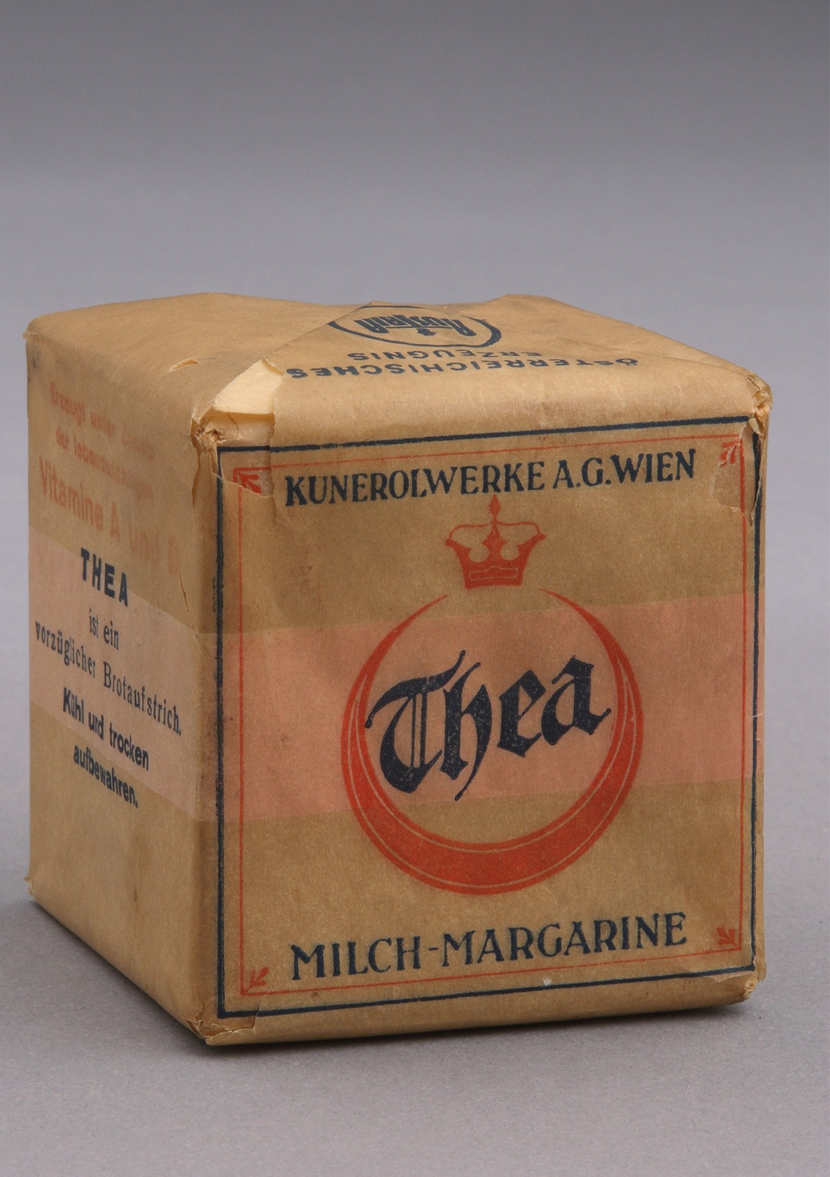 Thea Milch-Margarine, 1920er-Jahre: Thea Milch-Margarine, 1920er-Jahre