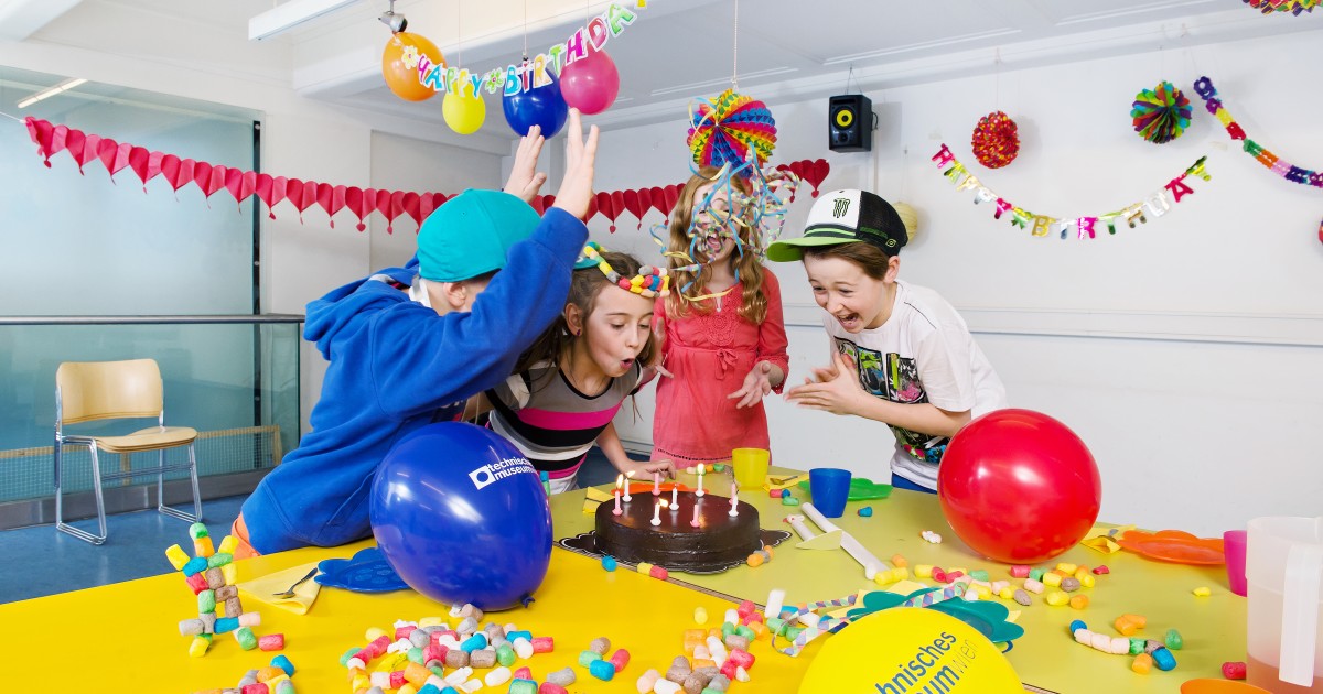 Kindergeburtstag  Technisches Museum Wien