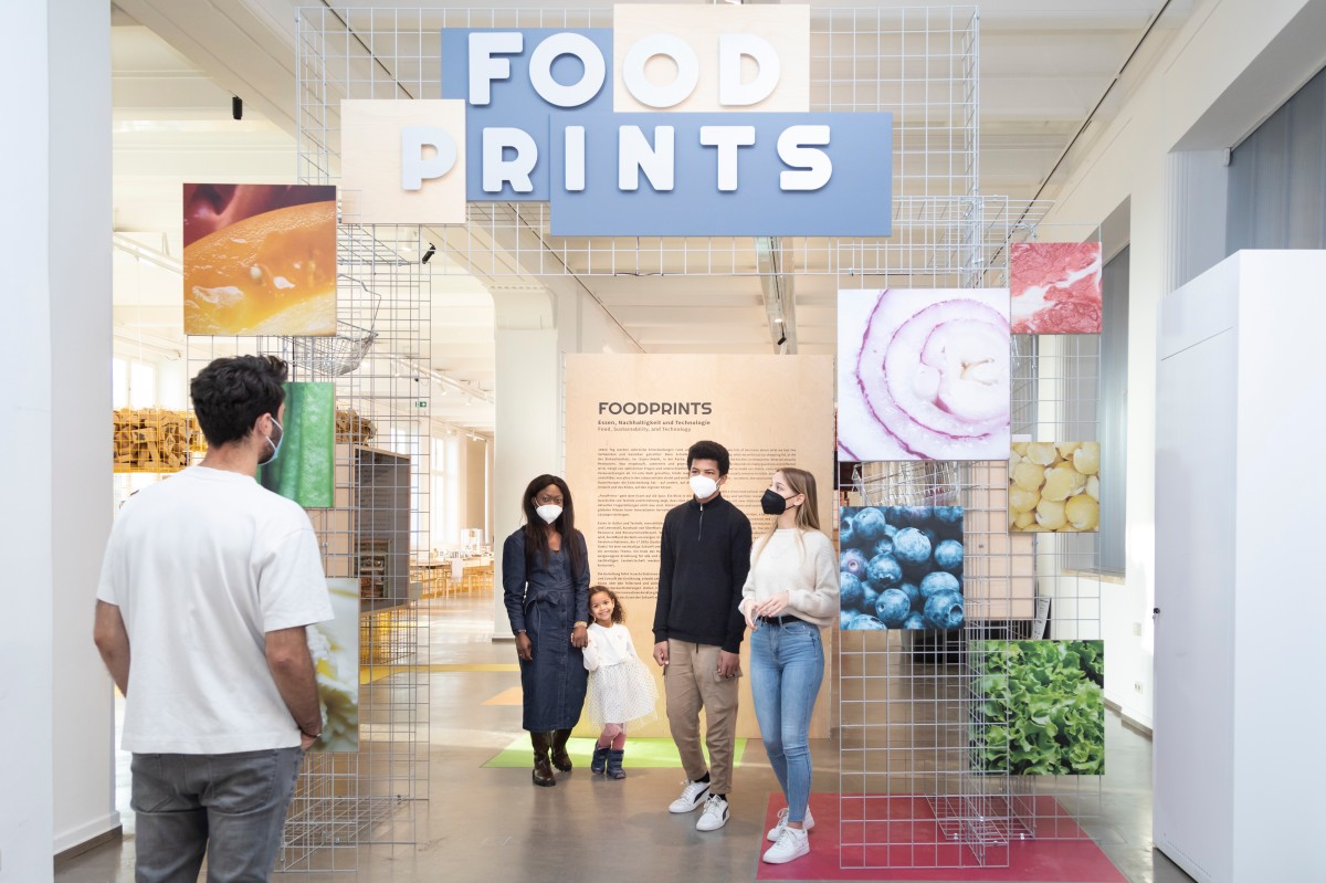 Eingangsbereich der Ausstellung FOODPRINTS