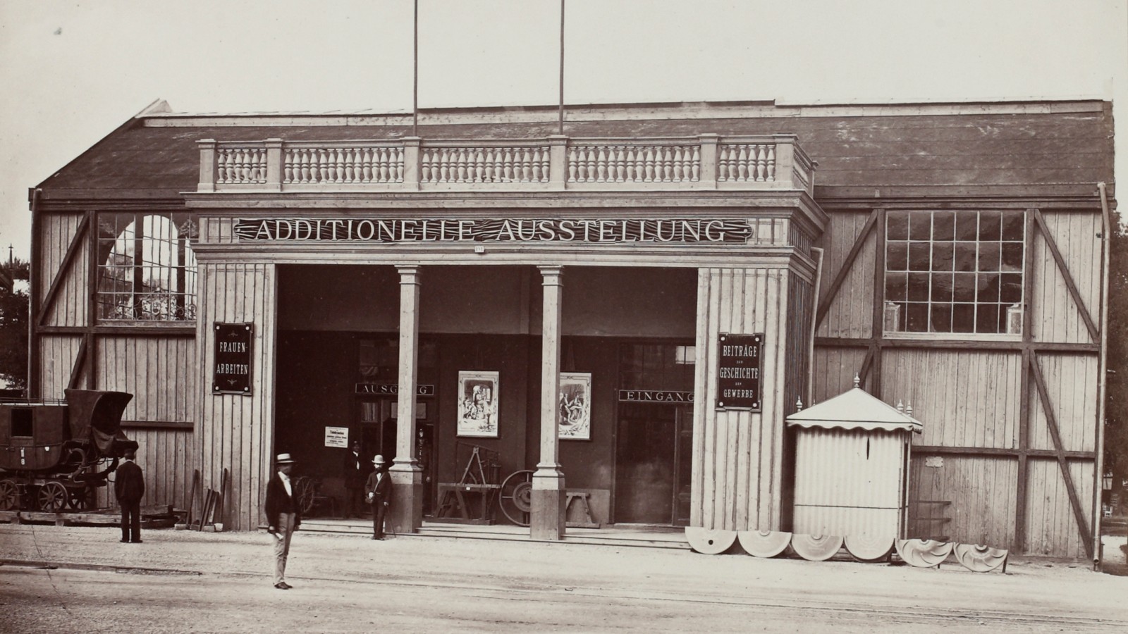  Die Exposition der Frauenarbeiten fand als „Additionelle Ausstellung“ statt © Technisches Museum Wien