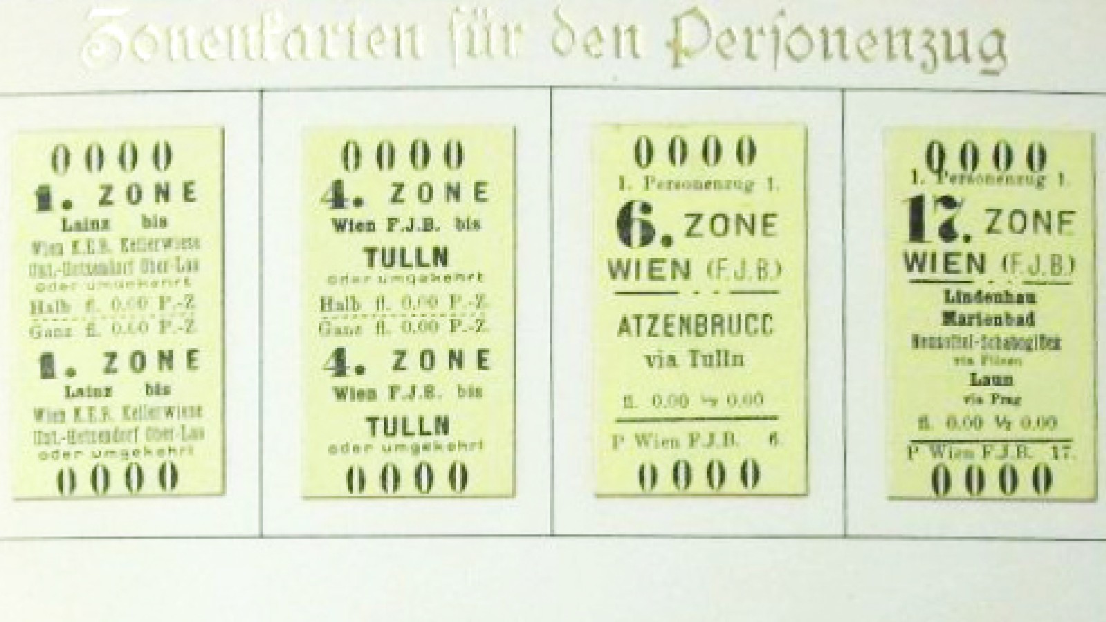 Was ist die Edmondsonsche Fahrkarte? Über das Sammeln von Fahrkarten