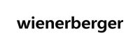Lettering Wienerberger in black on a white background