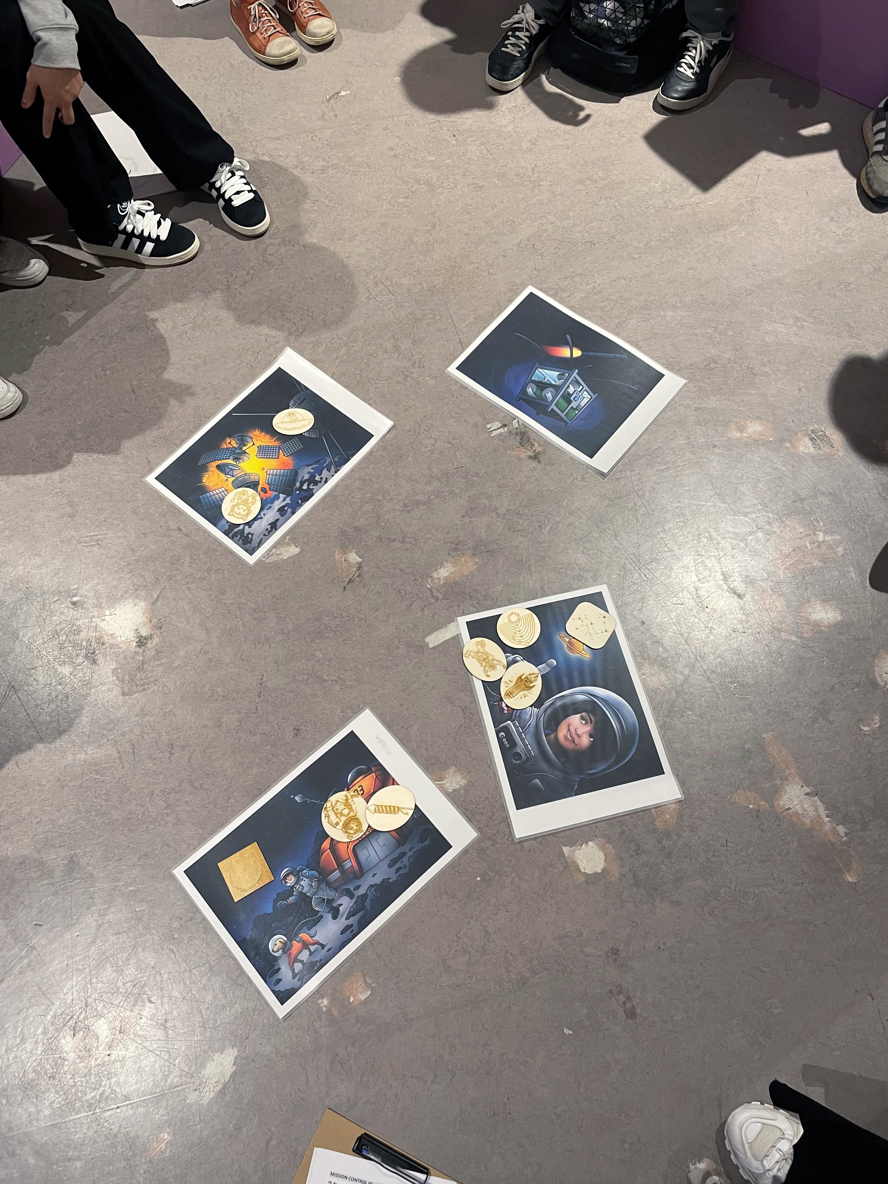 What does the space theme have to do with me? What mood am I in here as a member of Mission Control?